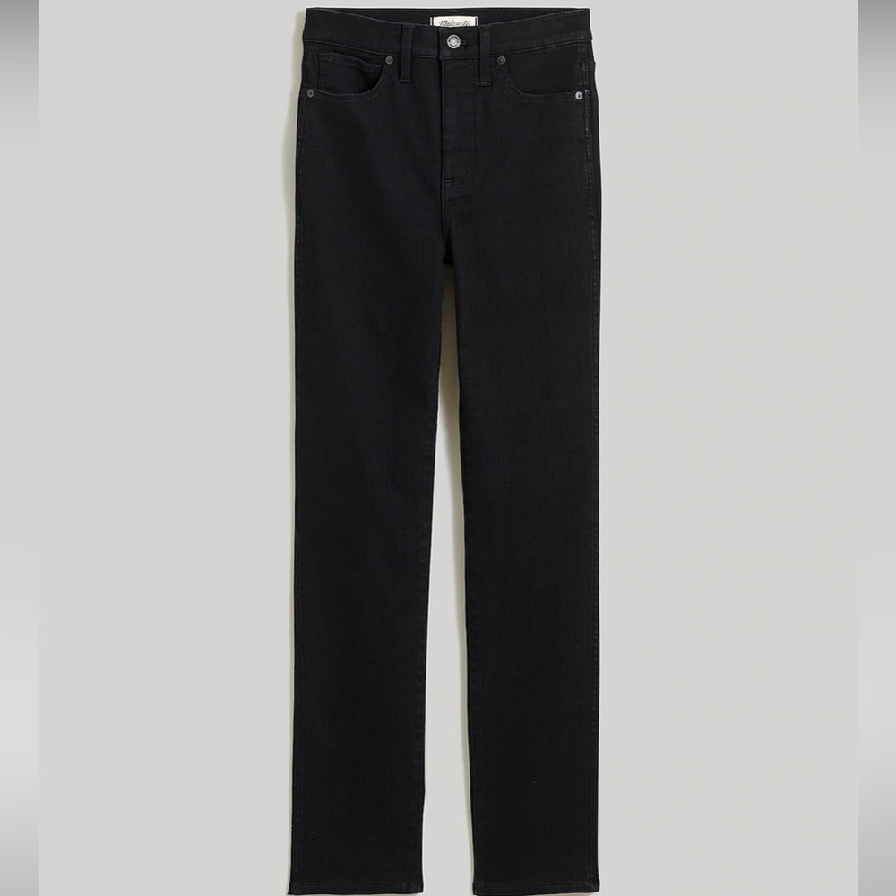 Madewell black stovepipe jeans size 27